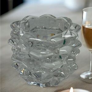 Tiffany & Co. Crystal Pinecone Votive Candle Holder